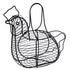 Pantry Chicken Egg Basket Black 35x14x28cm