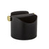 Leaf & Bean Ibiza Knock Box, Black & Gold, 12x12x11cm