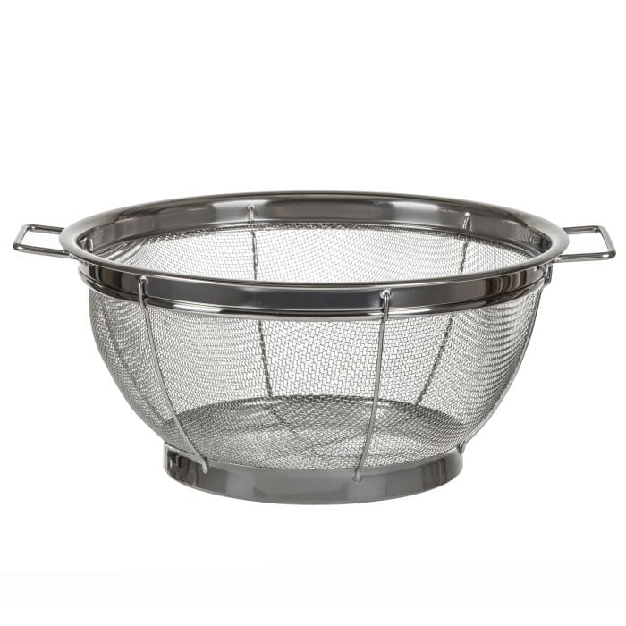 Masterpro Deluxe Mesh Colander W/ Handles S/s 33x28x13.5cm Whisks, Funnels & Colanders The Cooks Kitchen 