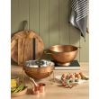 Academy Copper Plated Measuring Cups With Brass Handles 4pcs Set Brass & Copper