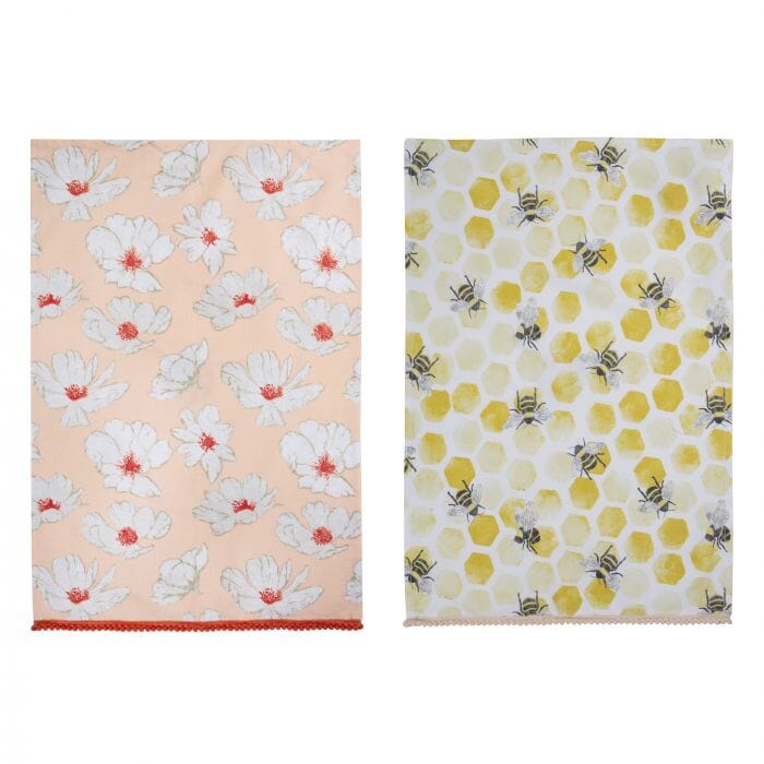 Davis & Waddell Beetanical Tea Towels S/2 50x70cm Tea Towels The Cooks Kitchen Mandurah 