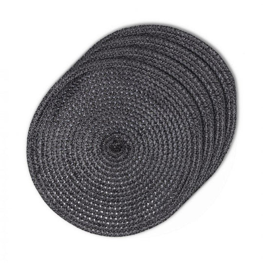 Amalfi Jai Placemat S/4 35x35cm Black