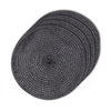 Amalfi Jai Placemat S/4 35x35cm Black