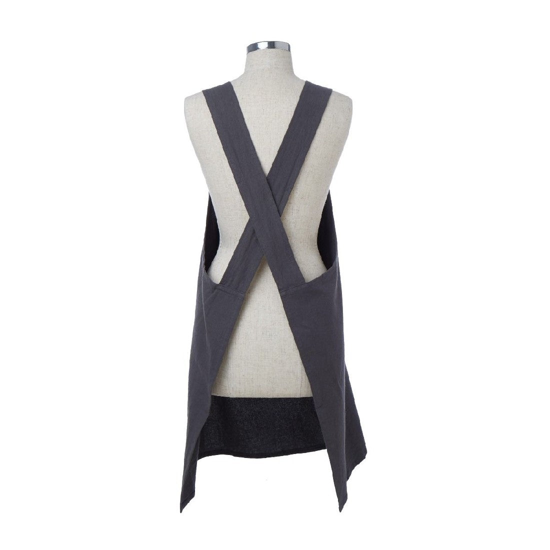 Grand Designs Kitchen Throsby Japanese Apron Cool Grey 98x75cm