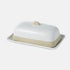 Davis & Waddell Jenson Butter Dish 11x9x8cm - White