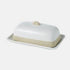 Davis & Waddell Jenson Butter Dish 11x9x8cm - White Bread & Butter Storage The Cooks Kitchen 