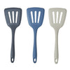 Zeal Cosy Silicone Slotted Turner 3 Assorted Colours