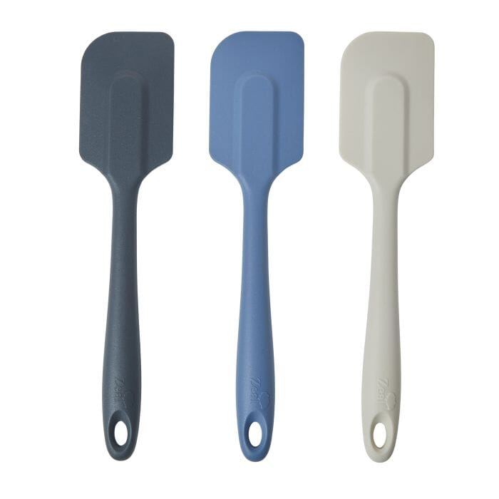 Zeal Cosy Ergonomic Silicone Spatula 3 Assorted Colours Utensils The Cooks Kitchen 