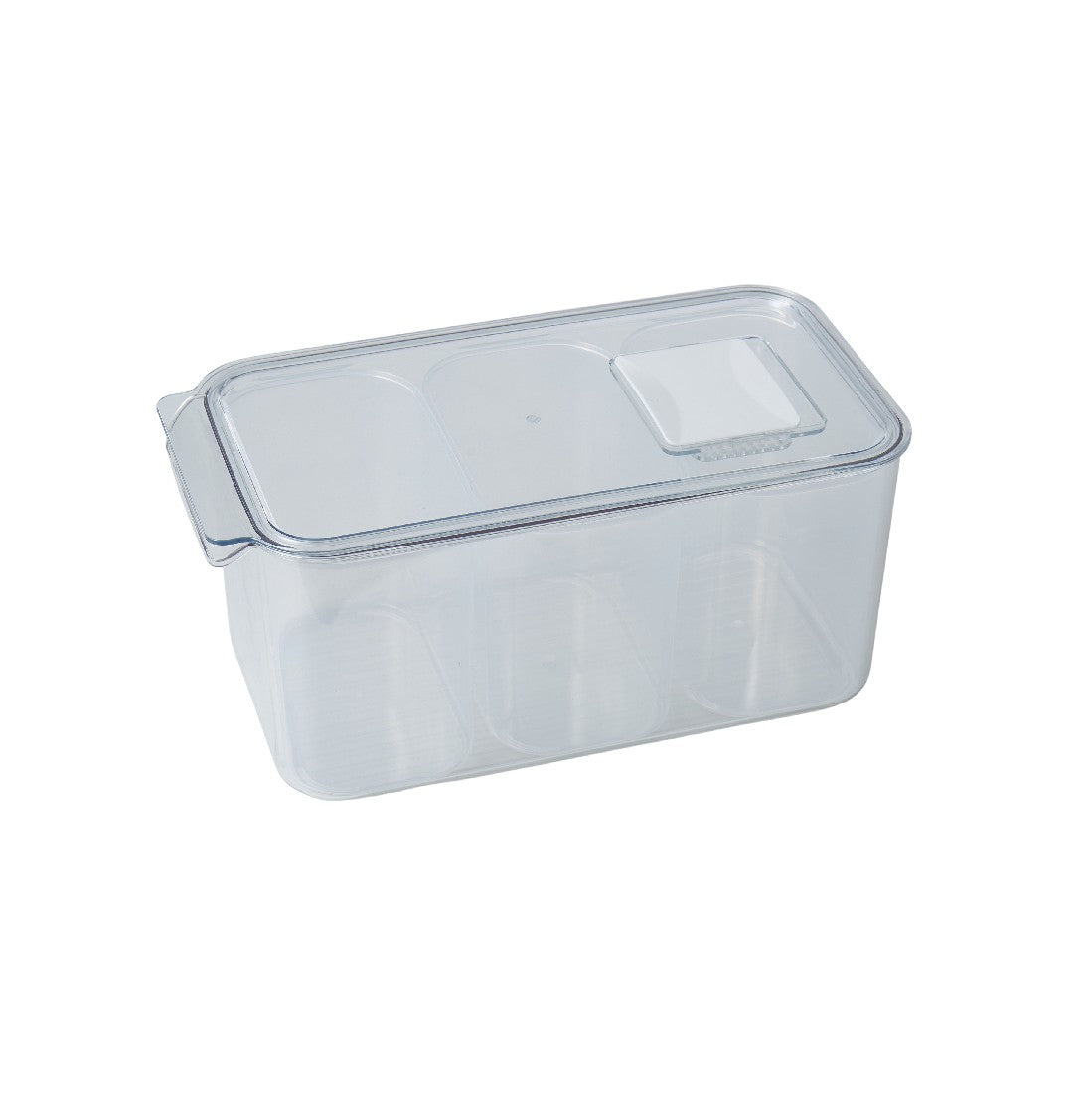 Davis & Waddell Fridge Storage Box 5.5l W/ 3 Inner Boxes 31.7×16.4×14.7cm