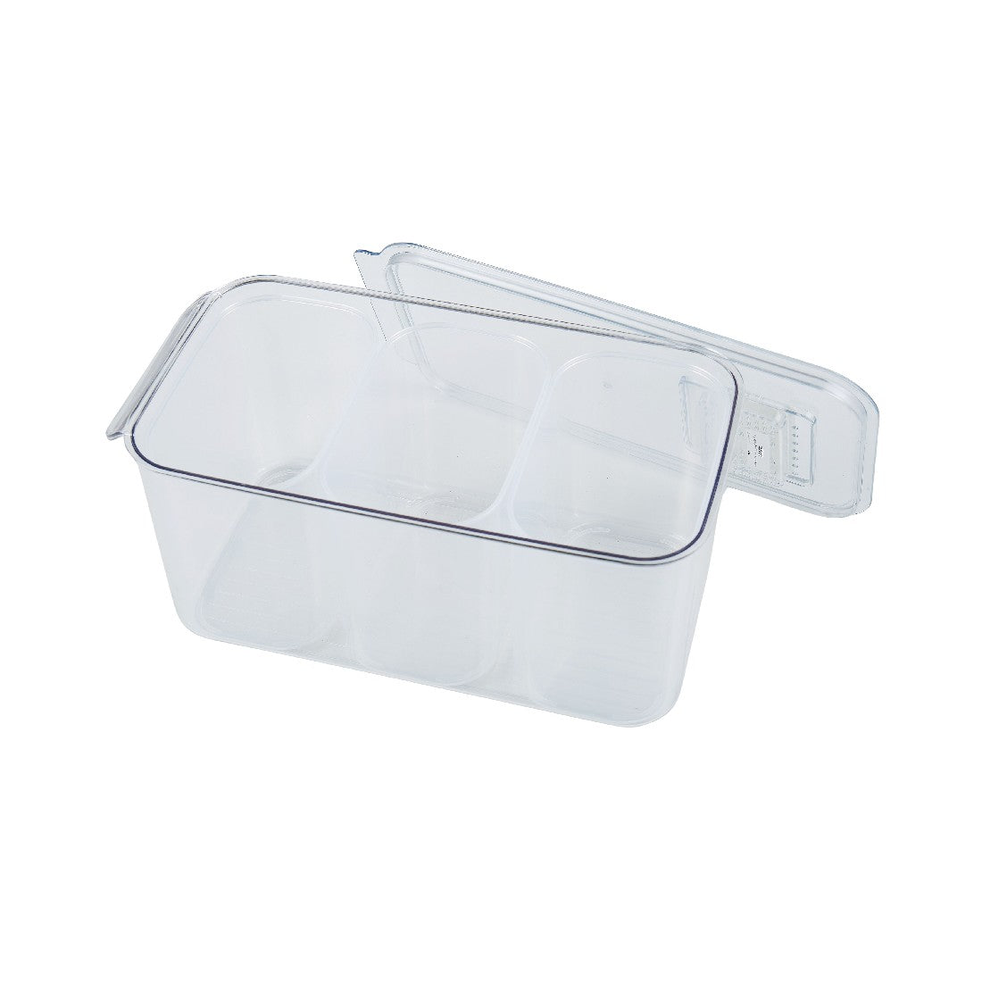 Davis & Waddell Fridge Storage Box 5.5l W/ 3 Inner Boxes 31.7×16.4×14.7cm