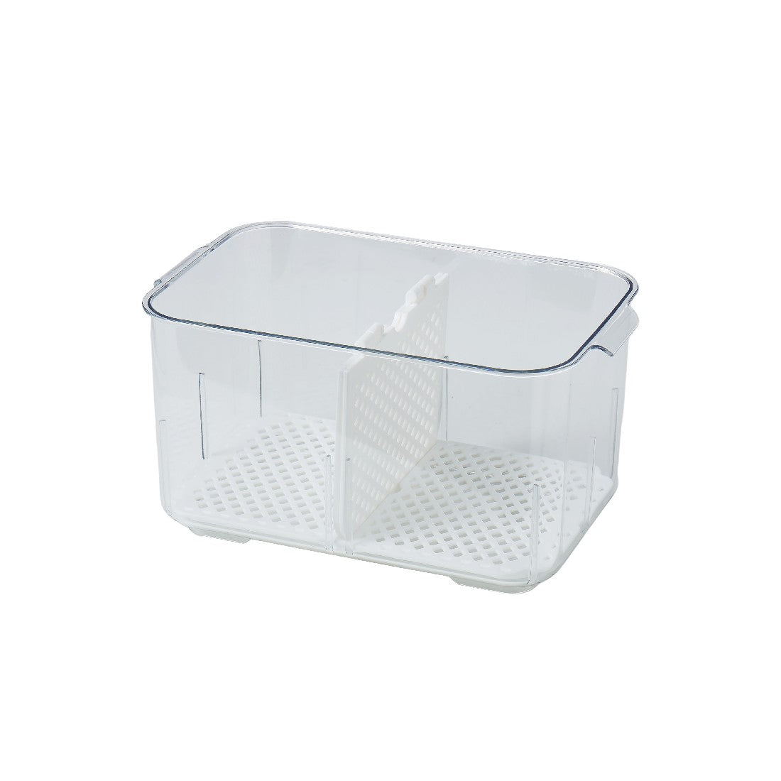 Davis & Waddell Fridge Storage Box 2.8l W/ 2 Drain Boards 23.2×14.4×12cm