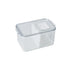 Davis & Waddell Fridge Storage Box 2.8l W/ 2 Drain Boards 23.2×14.4×12cm