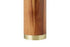 Davis & Waddell Acacia & Brass Pepper Mill Natural 5x18cm