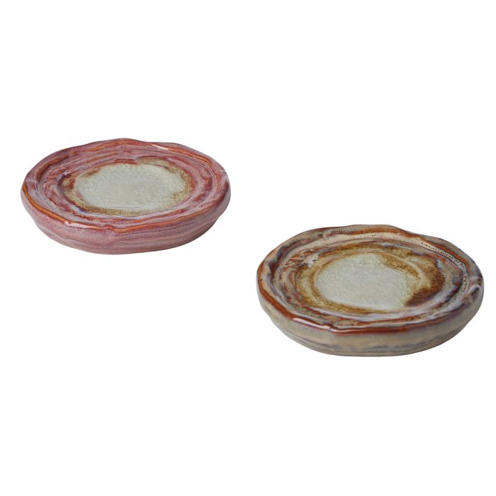 Amalfi Ceramic Coasters Assorted 10x10x1.5cm