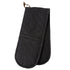 Academy Denim Double Oven Glove Black 90x18cm Aprons, Mitts & Gloves The Cooks Kitchen Mandurah 
