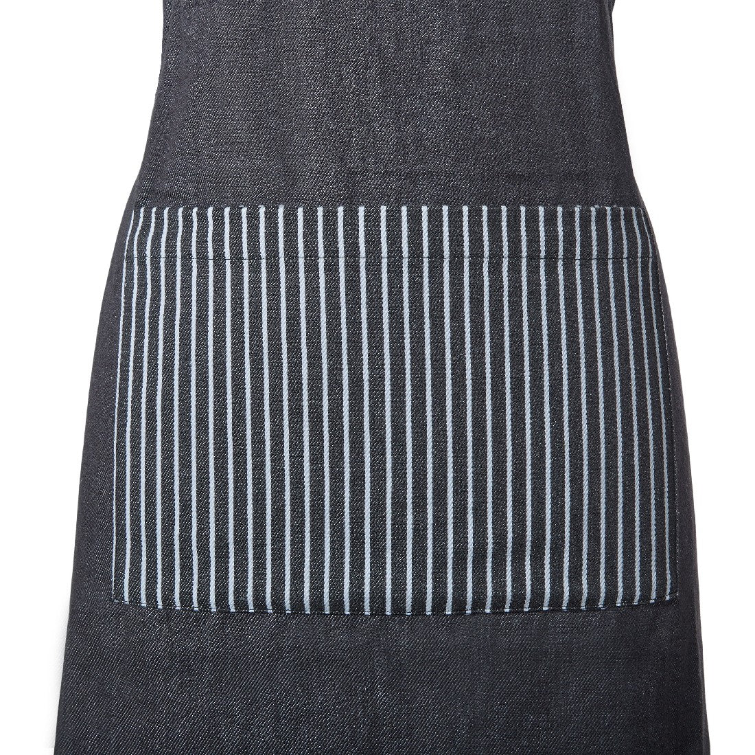 Academy Denim Apron Black 80x70cm