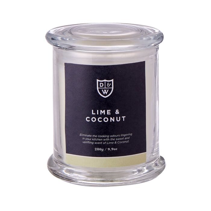 Lime & Coconut Scented Candle Room Diffusers & Candles The Cooks Kitchen 