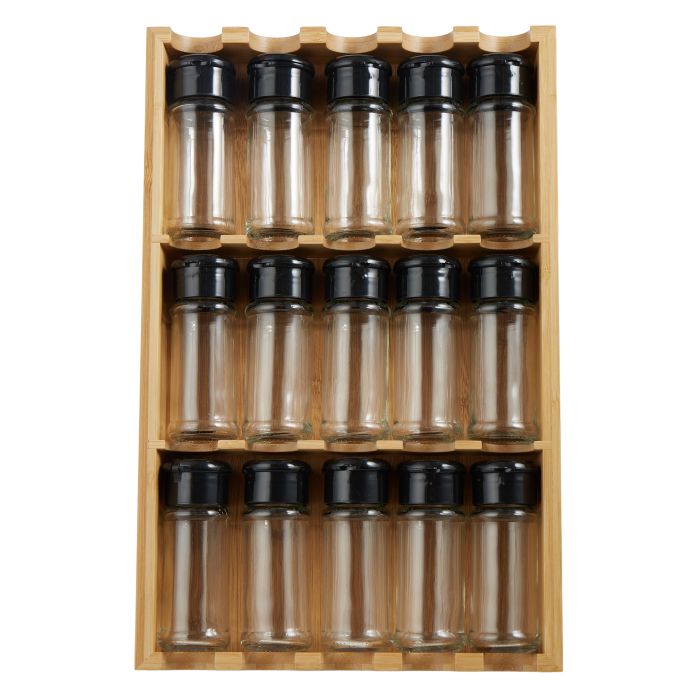 15 Canister Spice Holder - 37.3x24x5.8cm