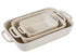 Davis & Waddell Darley Stoneware Bakeware 3pcs Set Cream Speckle