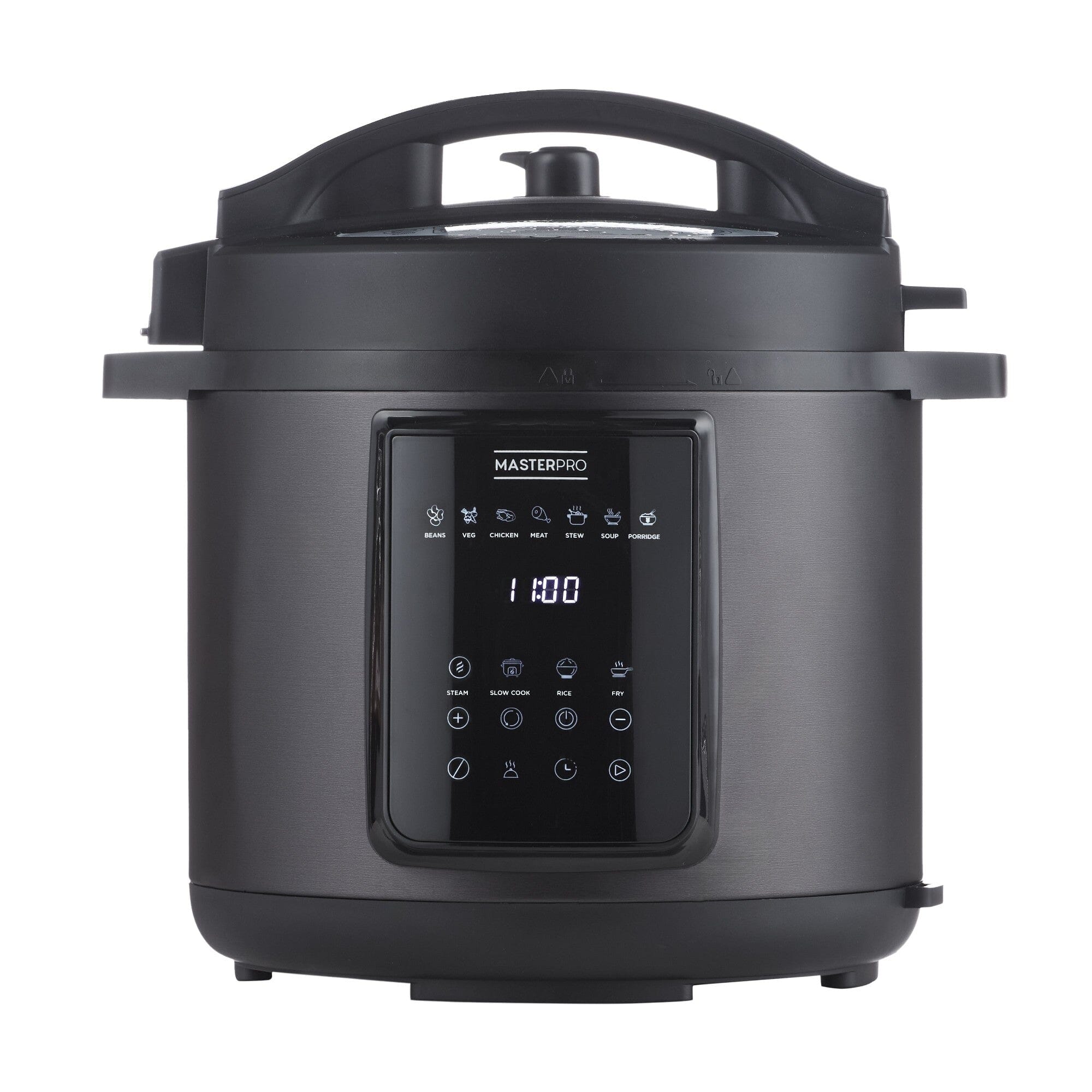 Master Pro 12-in1 6l Digital Multi Cooker - Black Multi Cookers The Cooks Kitchen 
