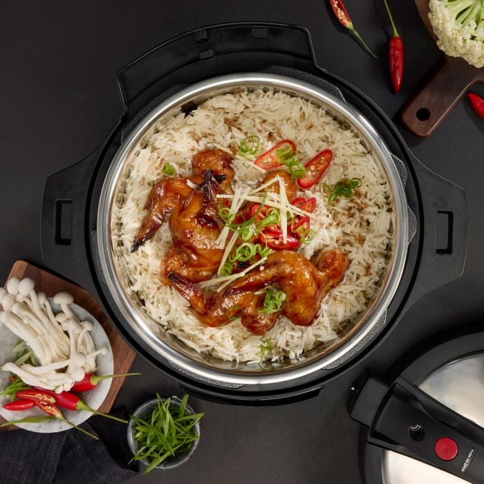 Master Pro 12-in1 6l Digital Multi Cooker - Black Multi Cookers The Cooks Kitchen 