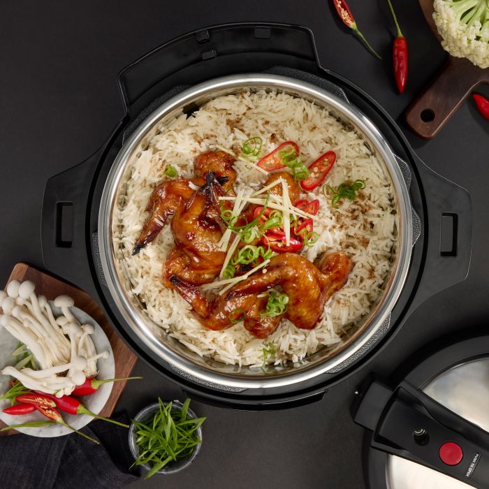 Master Pro 12-in1 6l Digital Multi Cooker - Black