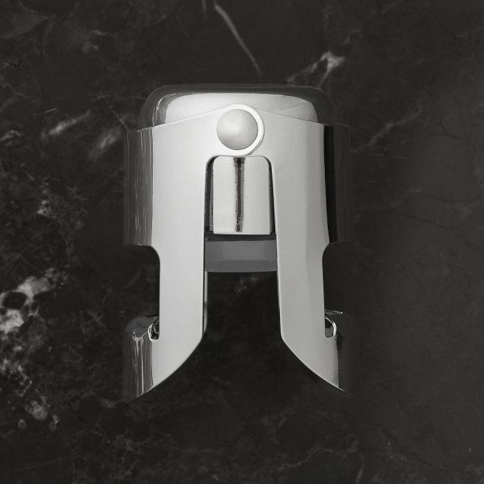 Davis & Waddell Brooklyn Stainless Steel Champagne Stopper 4x3.7x5cm