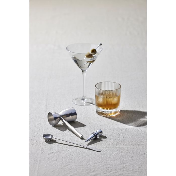 Davis & Waddell Brooklyn Stainless Steel Wine Topper, 2x2x85cm