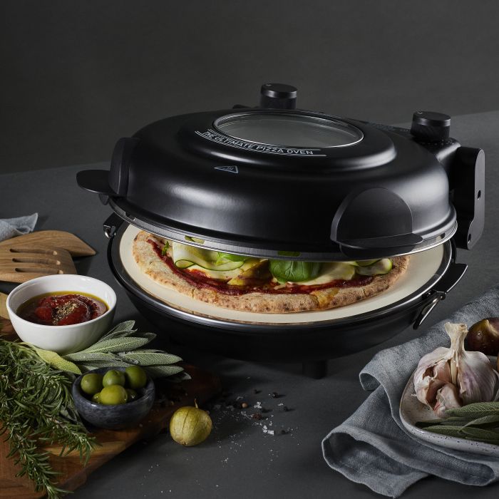 Masterpro The Ultimate Pizza Oven Black 38.5x33x19cm