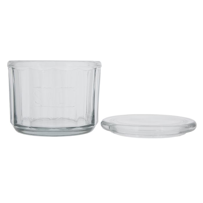 Davis & Waddell Eltham Glass Salt Jar With Scoop Clear 11x11x9cm