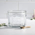 Davis & Waddell Eltham Glass Salt Jar With Scoop Clear 11x11x9cm