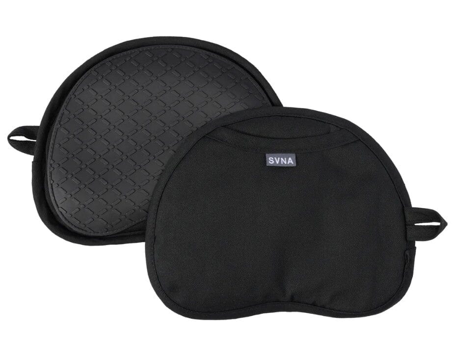 Svna Safe & Snug Oven Mitts 2pcs Set Black Mitts & Gloves The Cooks Kitchen 
