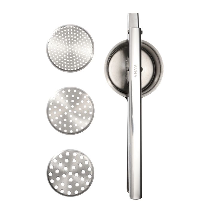 Svna 3 In 1 Stainless Steel Potato Ricer 30.5x10x12.5cm