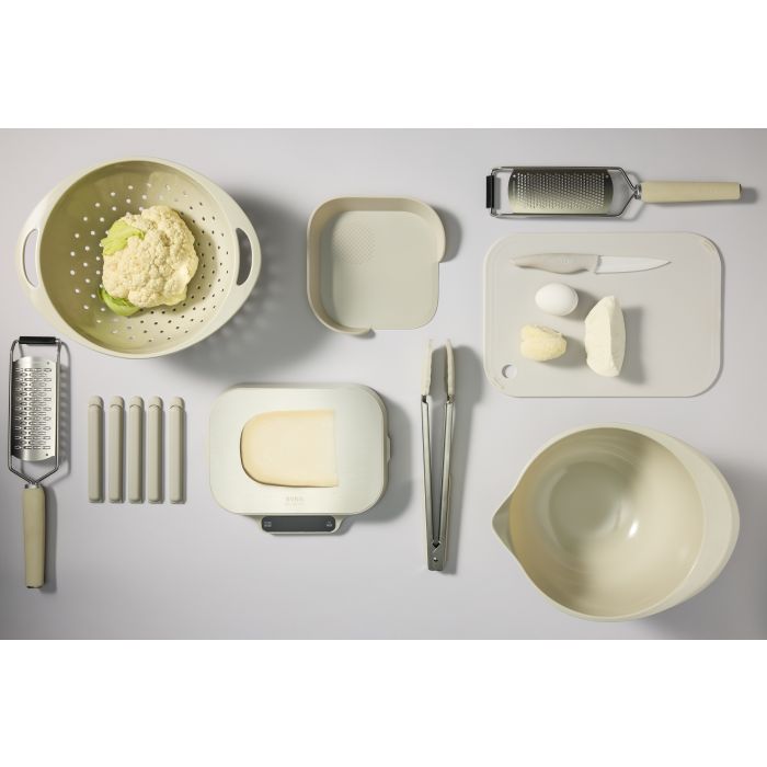 Svna 2-in-1 Precision Electric Scale Cream 24x20x4cm