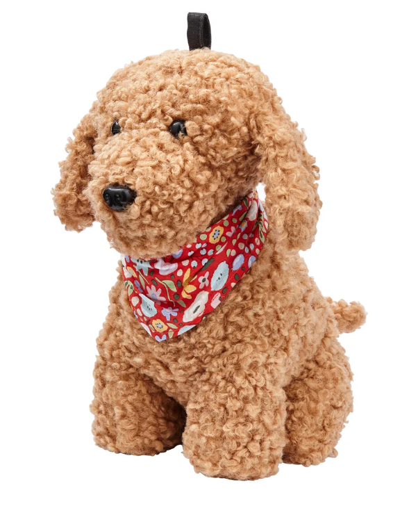 Ulster Weavers Cockapoo Dog Shaped Doorstop Brown
