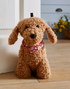 Ulster Weavers Cockapoo Dog Shaped Doorstop Brown