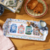 Ulster Weavers Tea Tins Small Tray Multi-coloured 39x17x3cm