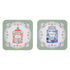 Ulster Weavers Tea Tins Coaster 4pcs Set Multi-coloured 11x11x1cm