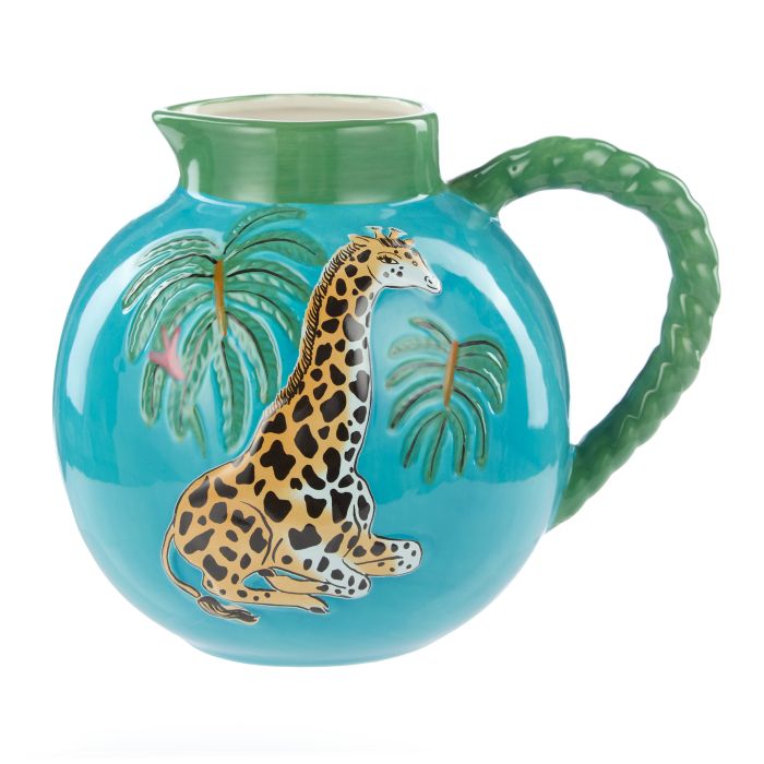 Emporium Fuller Green Giraffe Vase Multi-coloured 18x14.5x15cm