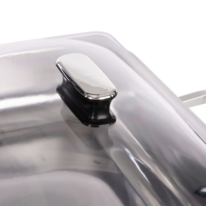 Davis & Waddell 3 In 1 Bain Marie & Warming Tray Stainless Steel 66x36x17cm