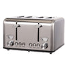 Davis & Waddell Newbury Vintage 4 Slice Toaster - Stainless Steel