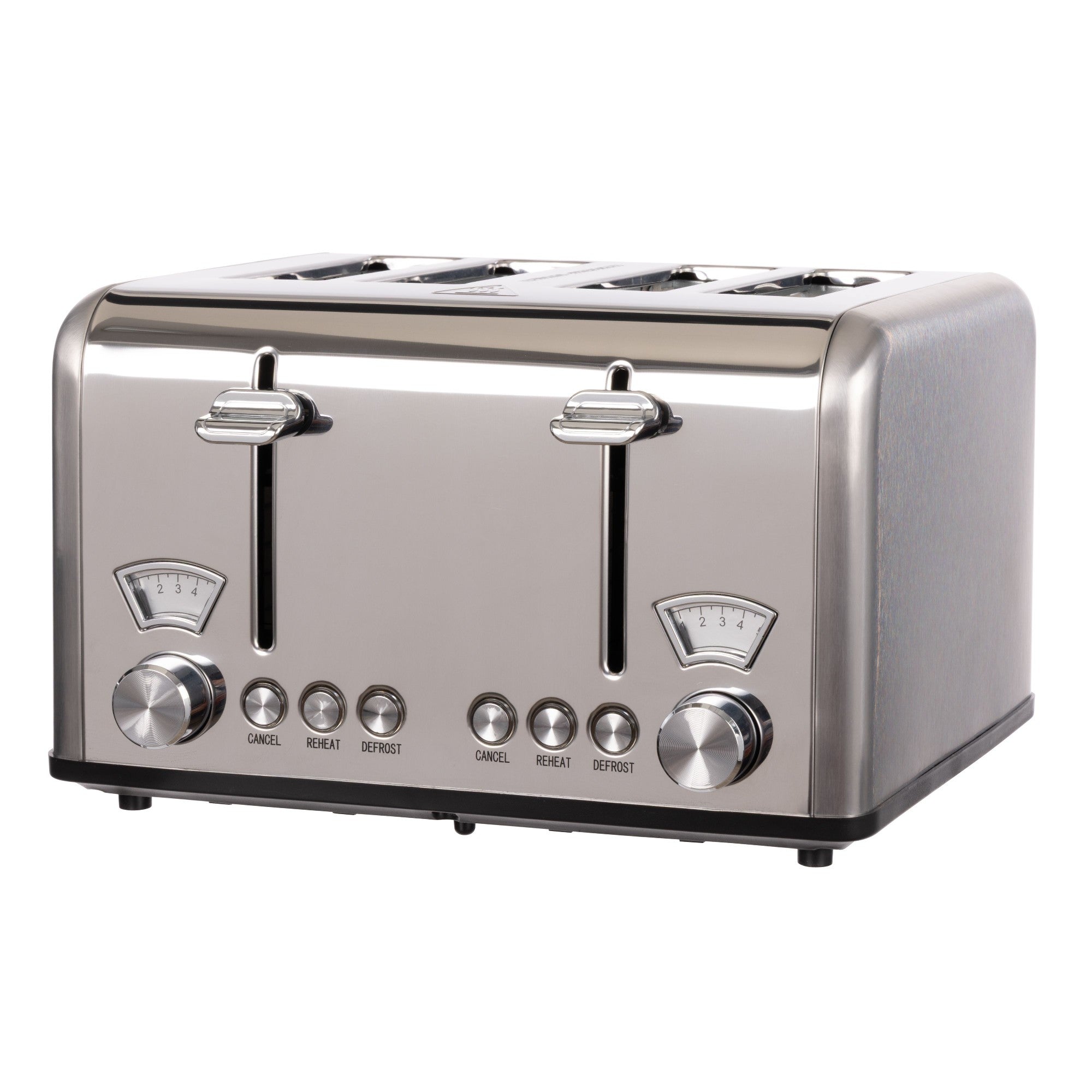 Davis & Waddell Newbury Vintage 4 Slice Toaster - Stainless Steel