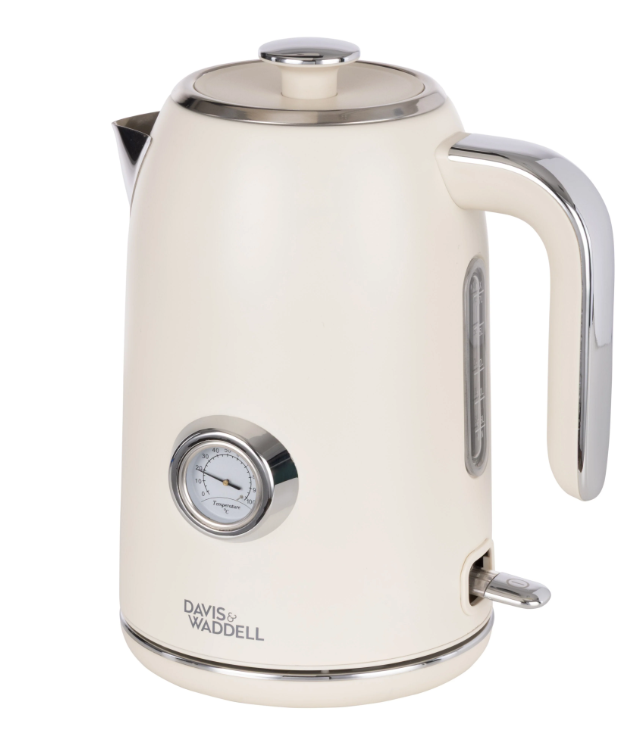 Davis & Waddell Electric Kettle 1.7l Cream
