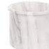 Davis & Waddell Nuvolo Marble French Butter Bell White Grey 15x10.5cm