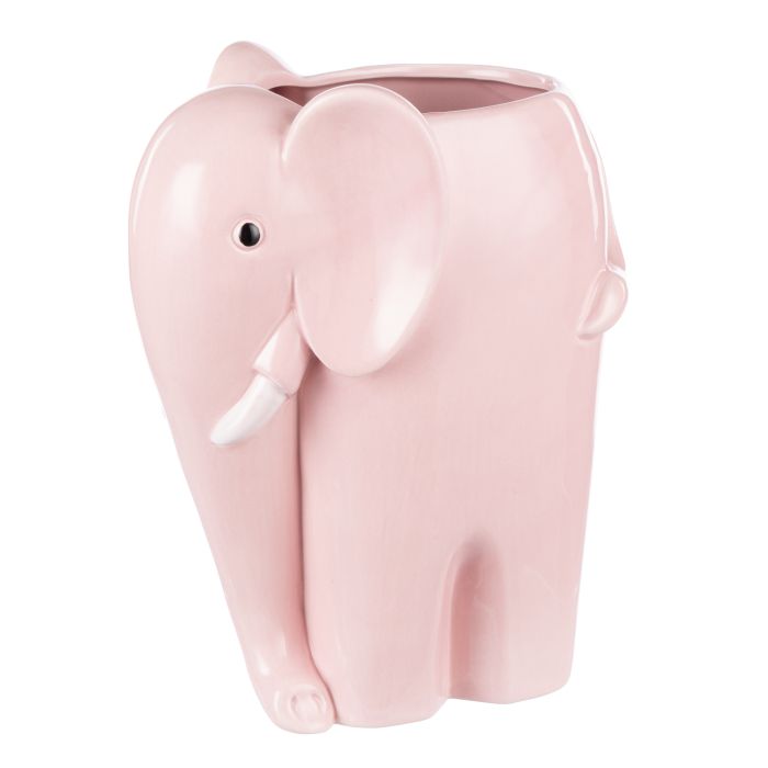 Emporium Brynlee Elephant Vase Tall Pink 21.1x14.5x26.5cm
