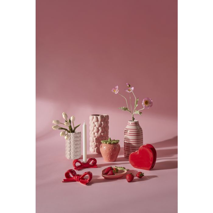 Emporium Anniston Strawberry Jar Pink 13x13x15.3cm