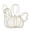 Davis & Waddell Chicken Egg Basket Cream
