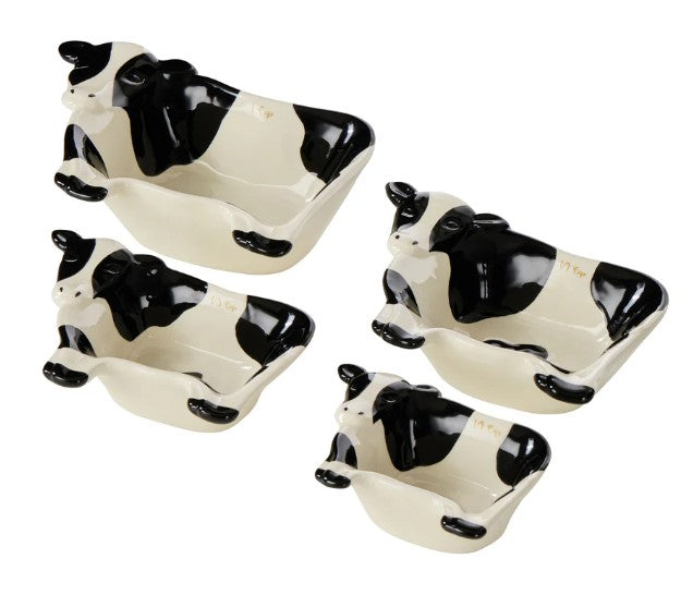 Davis & Waddell Homestead Measuring Cup Set Black & White