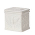 Davis & Waddell Wildflower & Hive Salt Cellar White 9.4x7.7x9.4cm Herb & Spice Storage The Cooks Kitchen 