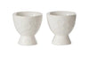 Davis & Waddell Wildflower & Hive Egg Cups 2pcs Set White
